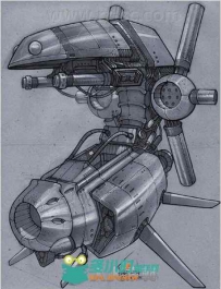 次世代陆行装甲战车设定原画插画合集