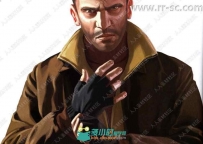 侠盗猎车手游戏人物场景原画插画合辑