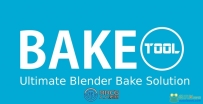 Baketool烘焙渲染高效流程Blender插件V2.6版