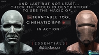Digital Clay Essentials数字粘土雕刻Zbrush插件V1.2版
