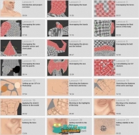 Photoshop为低分辨率游戏贴图视频教程》Digital-Tutors Texturing Low Polygon G...
