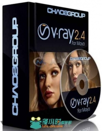 Maya插件V-Ray渲染器V2.40.02版 V-Ray 2.40.02 For Maya 2014-2015 Win64