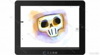 PS移动端ipad数字绘画基础训练视频教程 Drawing with Photoshop Sketch