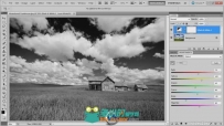 Photoshop黑白配色训练视频教程 video2brain Photoshop Black-and-White Workshop ...