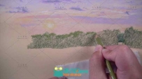 精品彩色的铅笔绘图视频教程