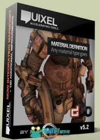 Quixel nDo手绘工具V5.2版 Quixel dDo v5.2 Win32/Win64