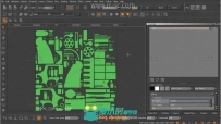 3ds Max绘画材质多边形建模制作视频教程