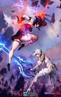 画风细腻Hyulla血羅作品原画插画合集