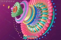C4D创建漂亮的数字花朵动画视频教程 Cinema 4D Tutorial - Digital Flower Modeli...