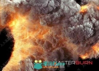 SitniSati AfterBurn烟雾爆炸例子特效3dsmax插件V4.2.3版