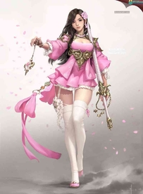 Seunghee Lee韩国CG插画家 卡牌游戏LOC的角色设计101P