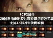 20种制作电影胶片颗粒噪点特效工具 支持4K影片带使用教程