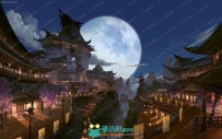 日式和风超美场景设计收集原画插画