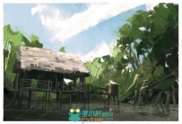 比利时画师EricCousin的CG插画作品原画插画合集