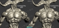 Contrast Pro模型细节增强3dsmax插件V1.0版
