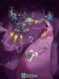 动画角色Florian Satzinger原画插画合辑