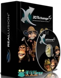 Reallusion 3DXchange模型编辑转换软件V7.0.0615.1版 REALLUSION 3DXCHANGE 7.0.06...