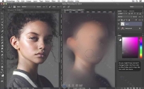 PS人物肖像高级润饰技巧实例训练视频教程 GUMROAD PORTRAIT OF MARINA NERY BY IRA...