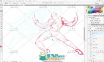 超级英雄战斗场景绘制全过程视频教程