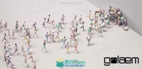 Golaem Crowd人群模拟渲染Maya插件V7.3版