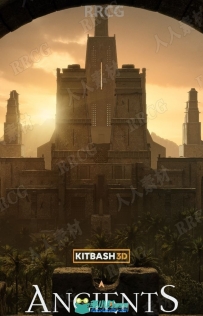 古代远古时期外星球神秘寺庙建筑景观3D模型合集