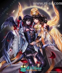 二次元DNF女圣职二觉原画插画合辑