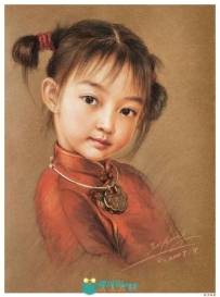 中国女性绘画展示Xu