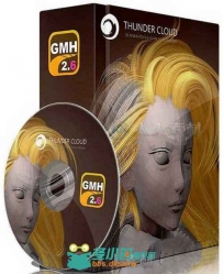 GMH头发风格化Maya工具V2.6版 GMH 2.6 For MAYA Geo Maya Hair Script