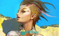 女性数字绘画艺术技巧视频教程 Cubebrush RAW Broken Wall