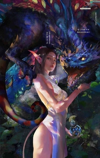 Amber ye国人画师原画作品欣赏47P