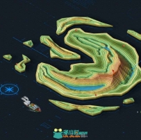 3D Map Generator GEO三维地图特效生成器PS插件预设 3D MAP GENERATOR GEO FOR ADO...