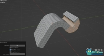 Simple Bend轻松弯曲选定表面Blender插件V2.1.7版