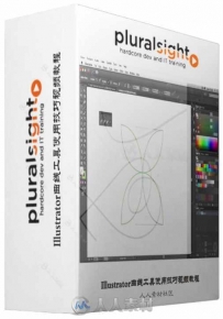 Illustrator曲线工具使用技巧视频教程 Pluralsight Illustrator CC Curvature Tool