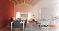 Archipack建筑archviz流程Blender插件V2.3.1版