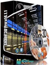 Shade 3D Pro游戏建模动画软件V14.1.2版 Mirye Shade 3D Pro v14.1.2 Win Mac