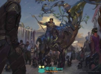 墨西哥艺术家Victor Adame作品欣赏原画插画合集