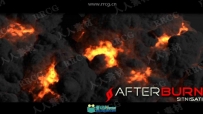 SitniSati AfterBurn烟雾爆炸例子特效3dsmax 2020插件V4.2.3版