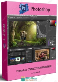 Photoshop CC高效工作技巧训练视频教程