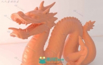 强大的C4D龙模型预设合辑 Dragon Model.lib4d