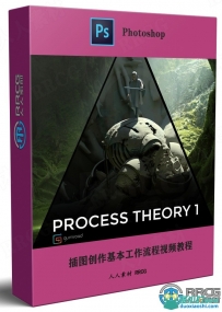 John Sweeney插图创作基本工作流程视频教程