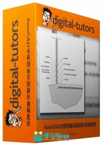 AutoCAD木质剖面草图制作视频教程 Digital-Tutors Using Polylines and Hatch Patt...