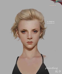 1360张精灵小美人头像CG原画设计素材