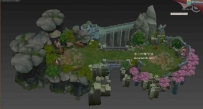 《全民超神》3D模型场景合集