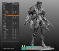 ZSceneManager模型雕刻管理Zbrush插件V1.8版