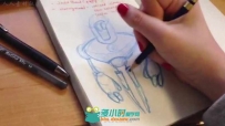 Maya初学者三维建模训练视频教程 SkillShare Beginners 3D Modeling in Maya Sketc...