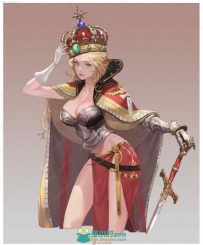 韩国自由概念艺术家gidon son作品原画插画