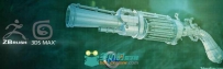 3dsMax次世代游戏武器建模训练视频教程第四季