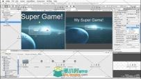 Unity用户游戏界面实例制作视频教程 Cert Prep Unity User Interfaces and Animation