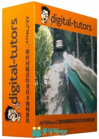 AE与Maya三维时间隧道特效技术视频教程 Digital-Tutors Creating a 3D Time Warp E...
