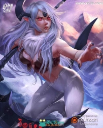 来自高级插画师Logancure原画插画合辑